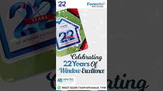  22 Years of Excellence!  Homebiz Solutions – Your trusted partner in quality windows and doors!