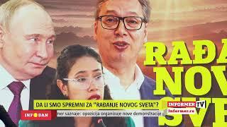 INFO DAN - Da li gledamo stvaranje novog sveta? Evo kakvi će biti efekti sramotne rezolucije!