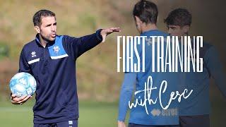 "We're here to win games” | Cesc Fàbregas' first training session as interim head coach of Como 1907
