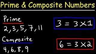 Prime Numbers and Composite Numbers