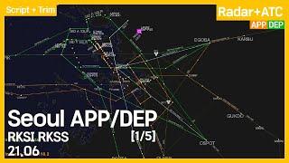 Seoul Approach, Departure ATC [1/5] [ICN][GMP] 21.06