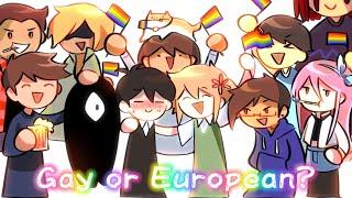 Gay or European? [OMORI] (happy pride month!️‍)