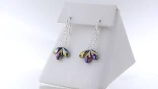 AVA Rainbow Briolette Earrings