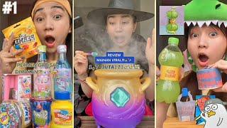 REVIEW MAINAN VIRAL‼, COBAIN KELP SHAKE|| SPONGEBOB‼ || @Jennifer Valda || #1