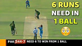 ASHISH NEHRA OVER BOWLING | NEED 6 RUNS IN 1BALLS | IND VS PAK 1ST ODI 2004 | MOST SHOCKING EVER 