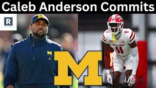 Caleb Anderson Commits To Michigan | Michigan Football Transfer Portal News