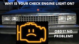 Free Check Engine light diagnostic for OBD1 GM Vehicles