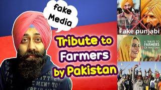 Tribute to The Farmers by Pakistan | Fake Punjabi Bollywood Stars