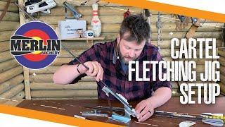 Cartel Fletching Jig Set up - Merlin Achery