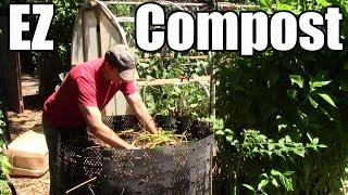 How to Make EZ Compost from Free Local Resources!
