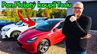 @PanPlesaty ode mě koupil Teslu Model 3 | Spalovák už nikdy!? | Život YouTubera v ČR