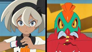 Sirfetch'd vs Hawlucha (DUB) - Ash vs Bea - Pokémon Journeys: The Series