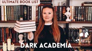 ultimate dark academia book list ️