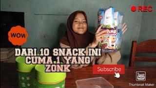 COBAIN UNBOXING SNACK MILKO