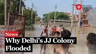 Munak canal barrage breaks in Delhi, floods residential areas in JJ colony