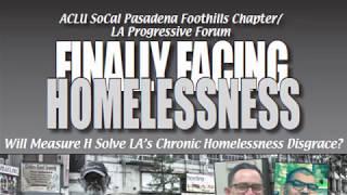 Finally Facing Homelessness ACLU SoCal forum trailer