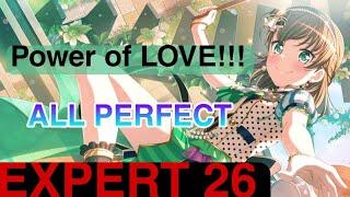 [AP/EXPERT 26] Power of LOVE - Pastel*Palettes | BanG Dream!