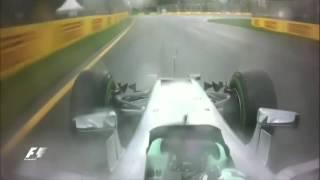 F1 2016 Nico Rosberg Crash at Australian GP on Free Practice 2