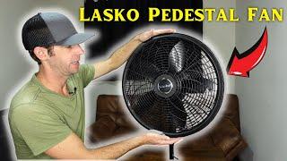 HOW TO ASSEMBLE the Lasko Oscillating Pedestal Fan (UNBOXING and REVIEW!)