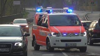 Neues NEF FW Bergisch Gladbach fährt mit Dauerhorn in Gegenverkehr in Leichlingen (SELTEN!)