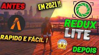 Como deixar FIVEM MAIS BONITO e OTIMIZADO ! (Mod Redux Lite )