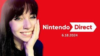 I AM SOOOO HAPPY!!! | Nintendo Direct Reaction 06.18.2024