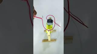 DIY DC motor projects Idea || Homemade walking Robot @HackerTi