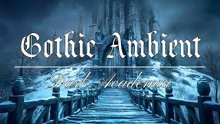 Gothic Ambient & Dark Academia Music ️ Gothic Castle on a Dark Snowy Night