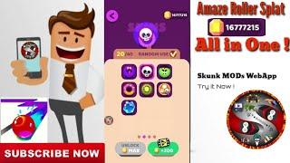 Amaze Roller Splat Hack MOD Get it & Lot Of More,Skunk MODs  WebApp in Description!《By》Skunk