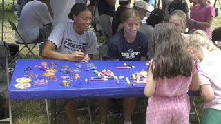 Penn State Athletes Use Arts fest to Connect with Community