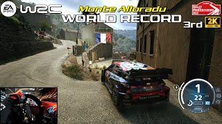 WORLD RECORD 3rd - EA SPORTS WRC | Monte Alloradu Rally Mediterraneo Hyundai i20 | PXN V10 Gameplay