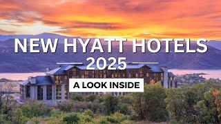 NEW Luxurious Hyatt Hotels You Need to Visit (2025)