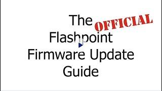 The Official Flashpoint Firmware Update Guide For Windows