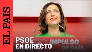 DIRECTO | Esther Peña ofrece una rueda de prensa en la sede del PSOE | EL PAÍS