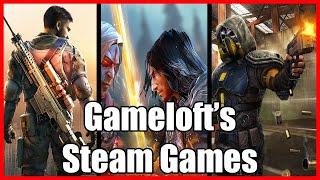 Gameloft's Steam Games