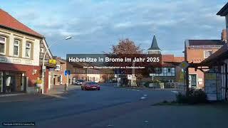 Hebesätze in Brome im Jahr 2025 - Gewerbesteuer News