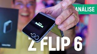 SAMSUNG GALAXY Z FLIP 6: DOBRÁVEL TRAZ BOAS MELHORIAS e MUITA IA | Análise / Review