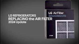 [LG Refrigerators] How To Replace The Fresh Air Filter In Your LG  Refrigerator 2024 Update