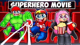 We Made a SUPERHERO MOVIE In Roblox!