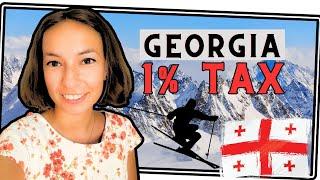 GEORGIA [Country] - 1% TAX for expatriates + Tax Residency  [Complete Guide]