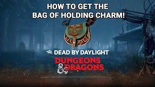 Dead By Daylight| Get your Dungeons & Dragons Bag of Holding Charm Code!