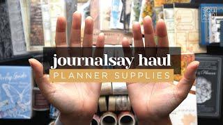 NEW JOURNALSAY STATIONERY HAUL! 2024 Planner Supply Unboxing