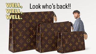 NEW LV TOILETRY POUCHES are BACK and BETTER than EVER!!! 