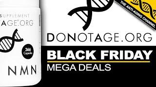 DONOTAGE Black Friday Sale | Up to 50% Off Longevity Supplements!