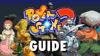 Power Stone 2 Character Guide Mel, Wang Tang, Ryoma, Guntrock