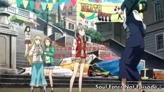 Soul and Maka in Soul Eater Not