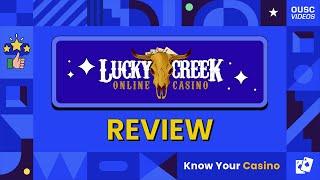 Lucky Creek Casino Review - Is the $7,500 bonus worth it?