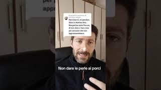 Non dare perle ai porci