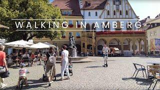 Walking in Amberg {old town walk} 4K