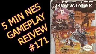 5 Min NES Gameplay reviews #171: The Lone Ranger